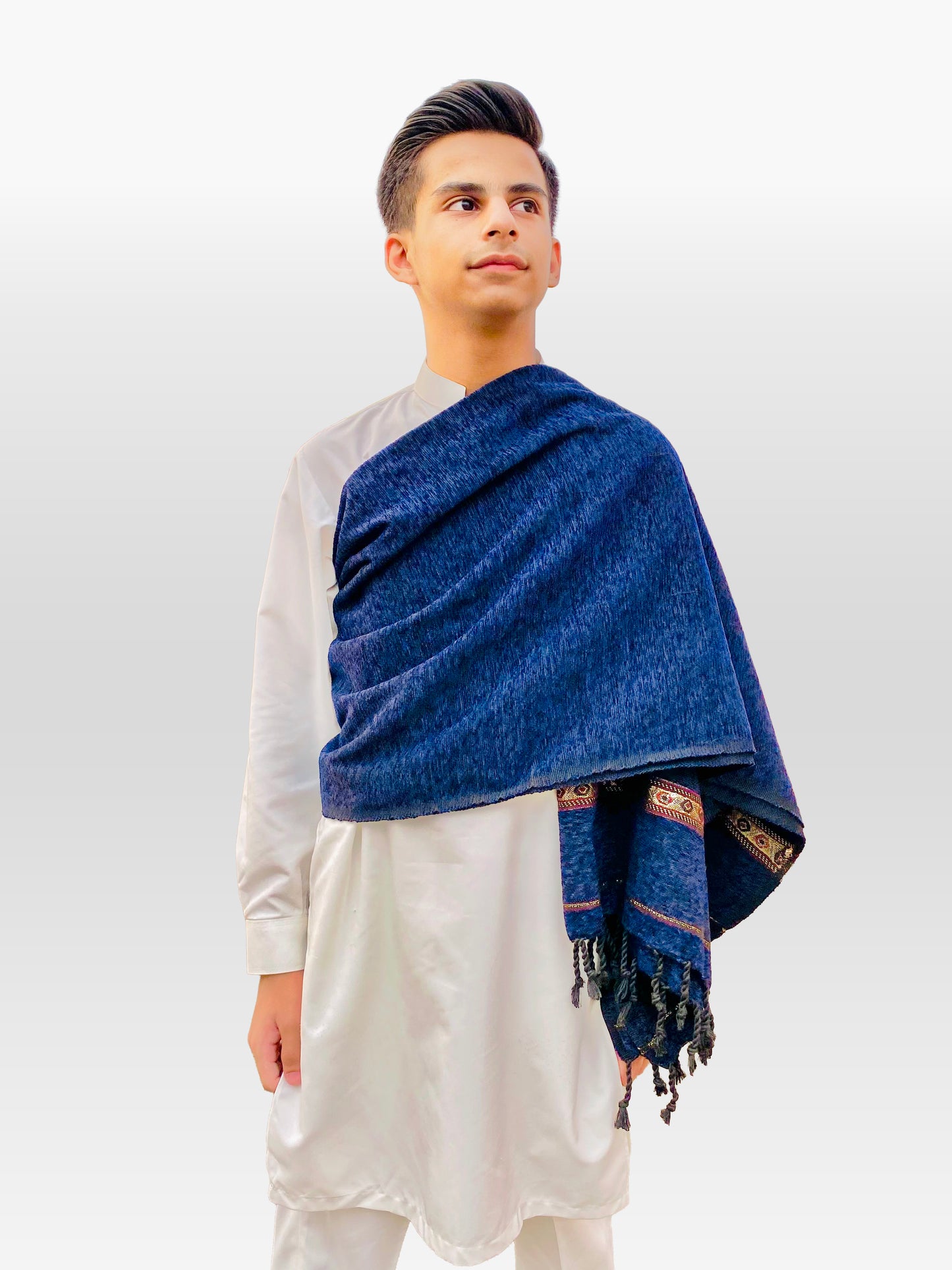 Blue Color (Kids shawl)