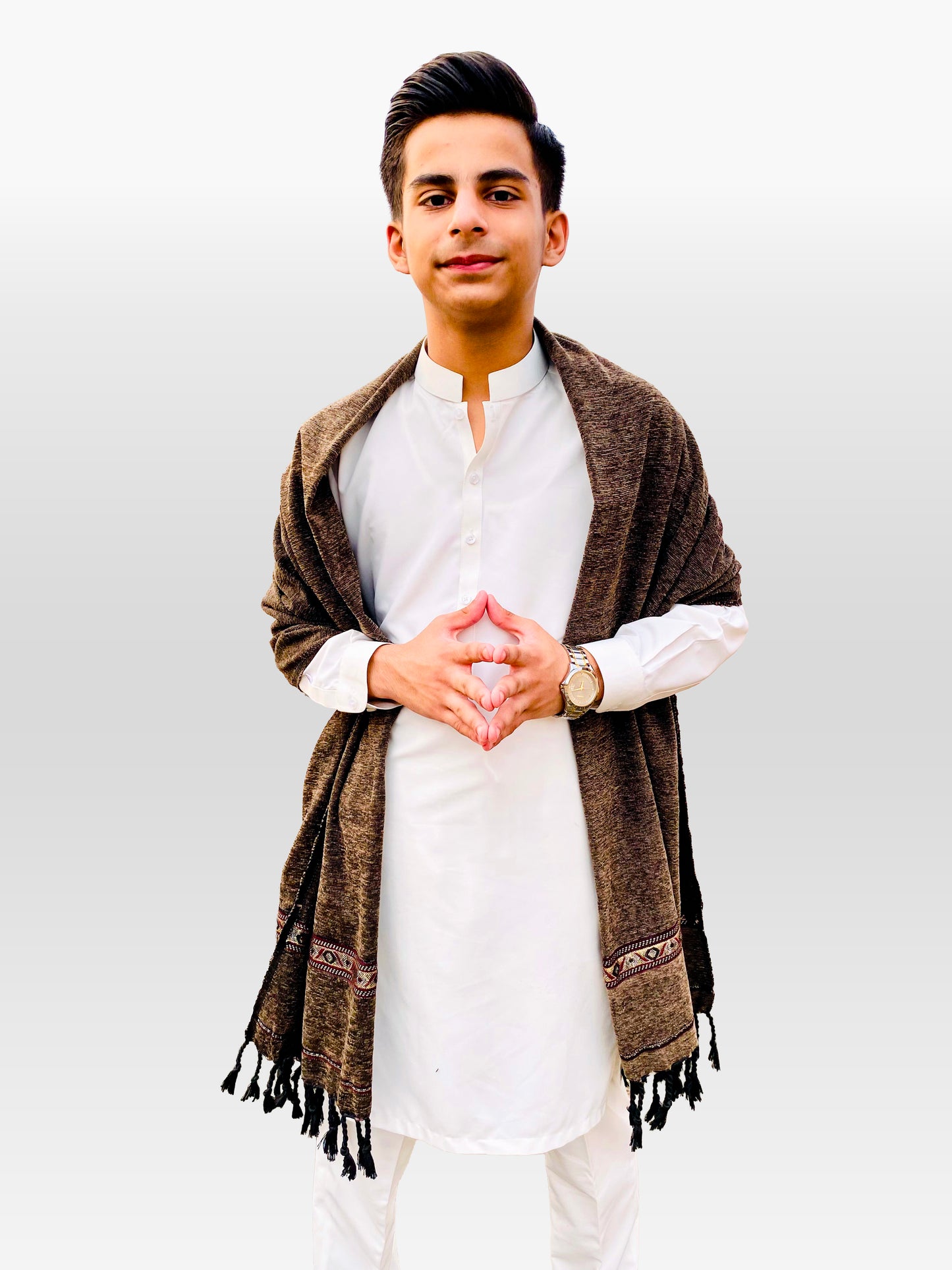Brown Color (Kids shawl)