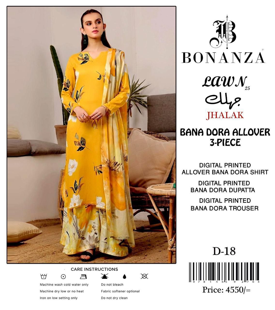 Bonanza Jhalak 3pc (D-18)