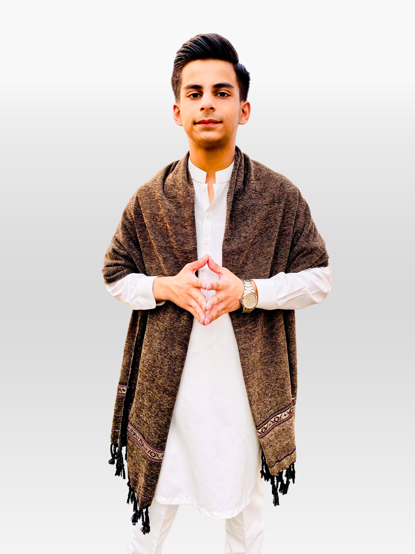 Brown Color (Kids shawl)
