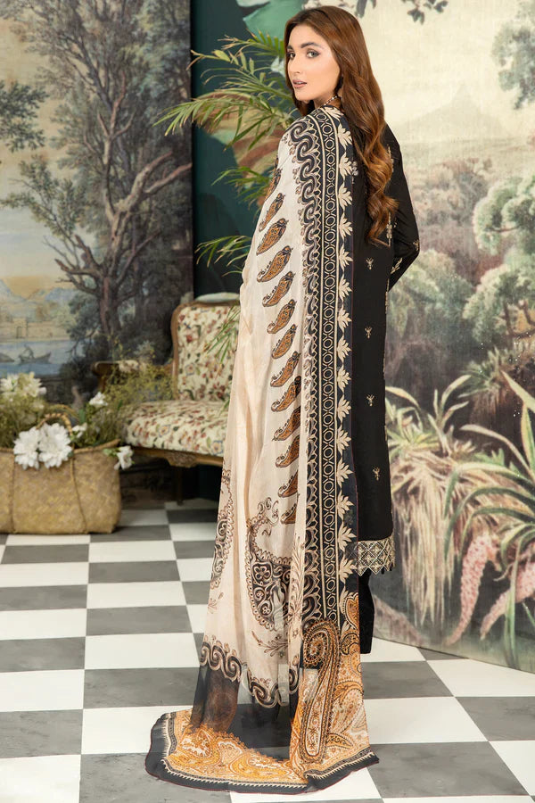 JOHRA EMBROIDERED 3 PIECE LADIES SUIT