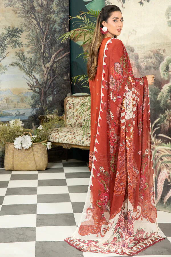 JOHRA EMBROIDERED 3 PIECE LADIES SUIT