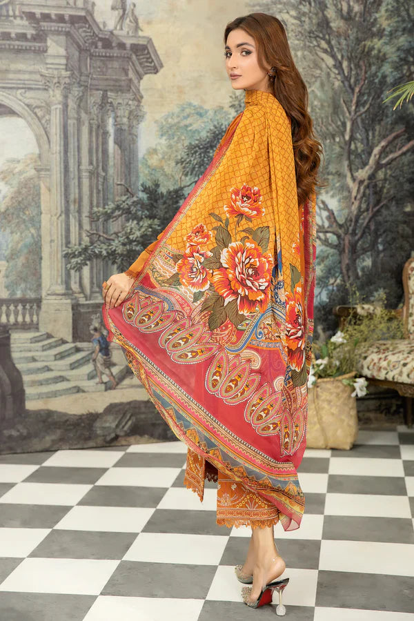 JOHRA EMBROIDERED 3 PIECE LADIES SUIT