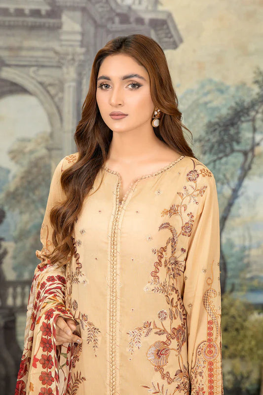 JOHRA EMBROIDERED 3 PIECE LADIES SUIT