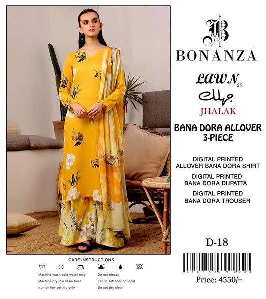 Bonanza Jhalak 3pc (D-18)