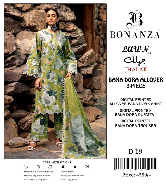 Bonanza Jhalak 3pc (D-19)