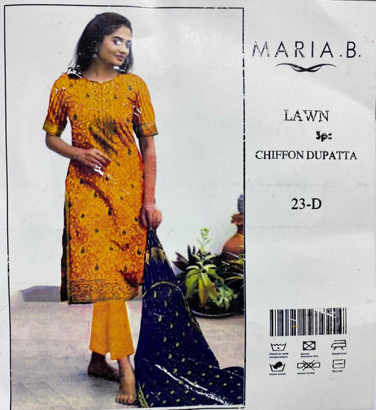 MARIA B . Lawn 3pc