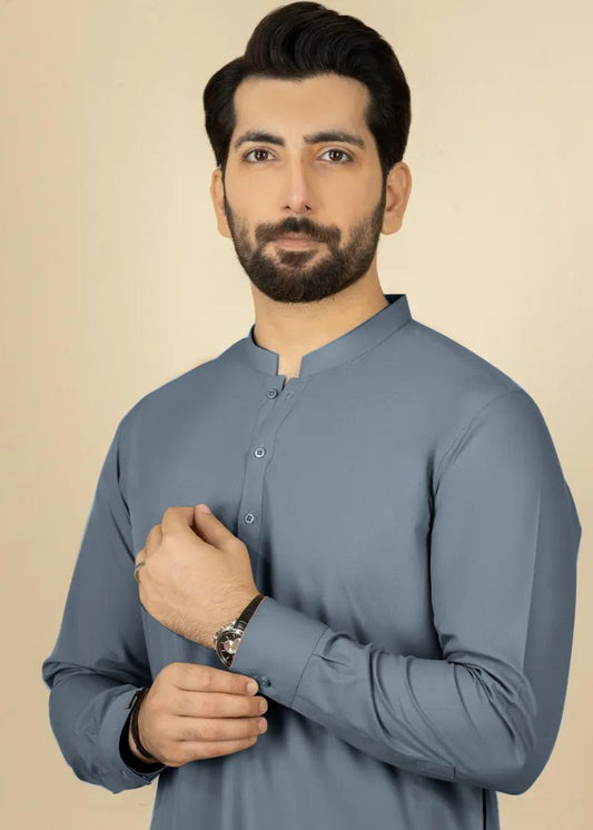 ( GREY SHADE) Winter Unstitched Men's Suit