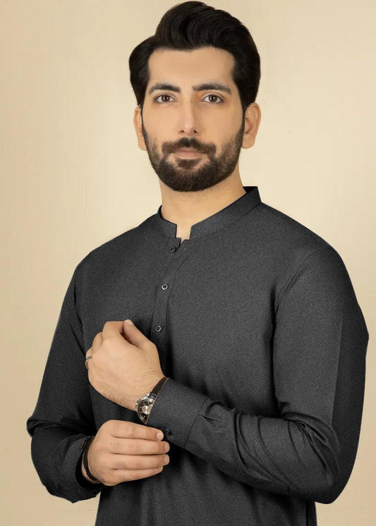 BLACK SHADE |  UNSTITCHED MEN SUIT