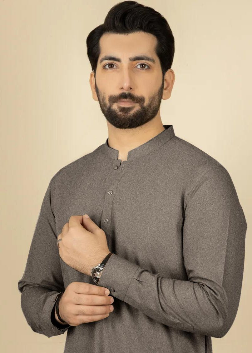 DARK BROWN SHADE |  UNSTITCHED MEN SUIT